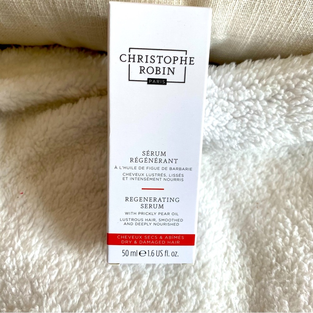 Christophe Robin Regenerating Serum for hair new in box